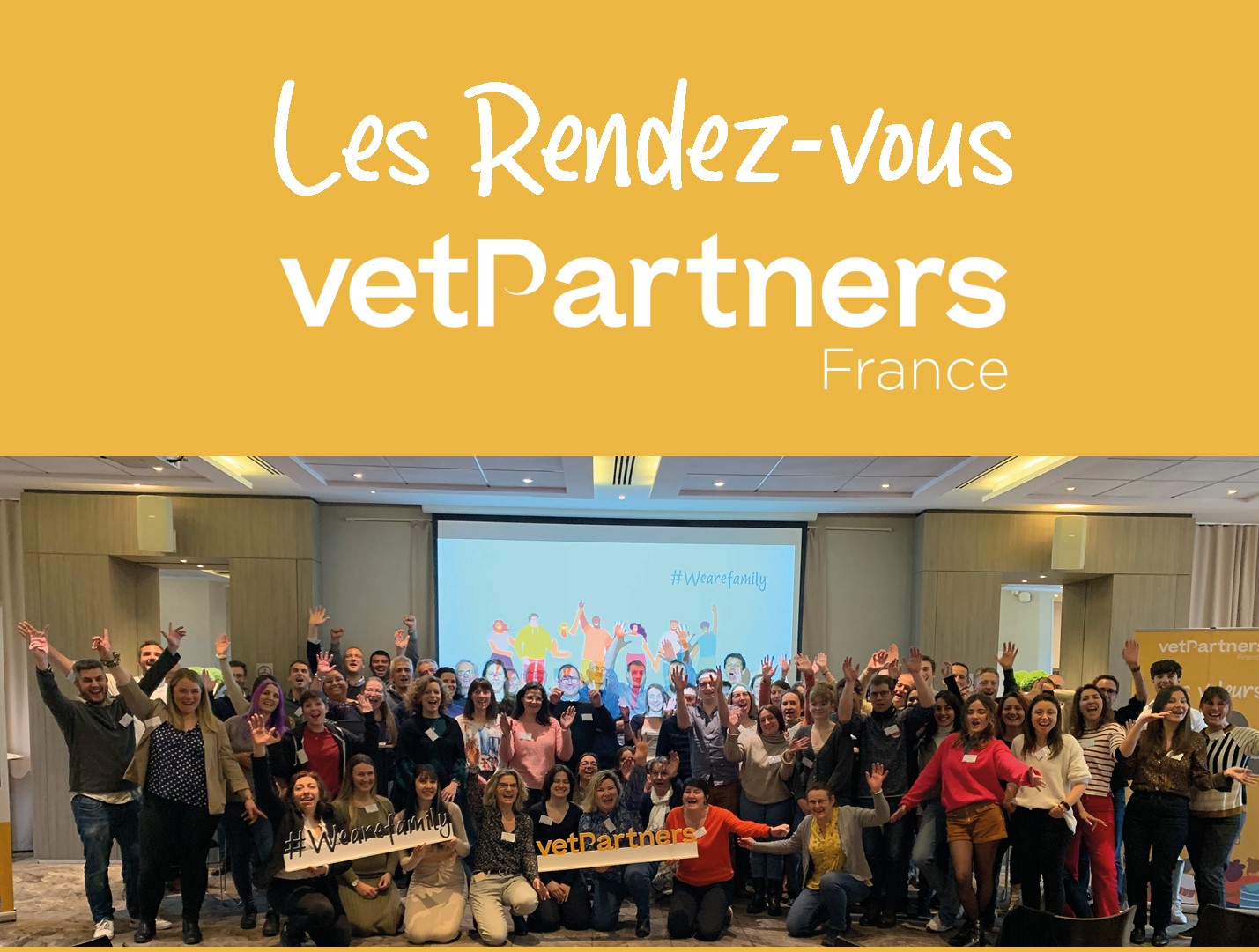 La famille réunie au Rendez-Vous VetPartners !